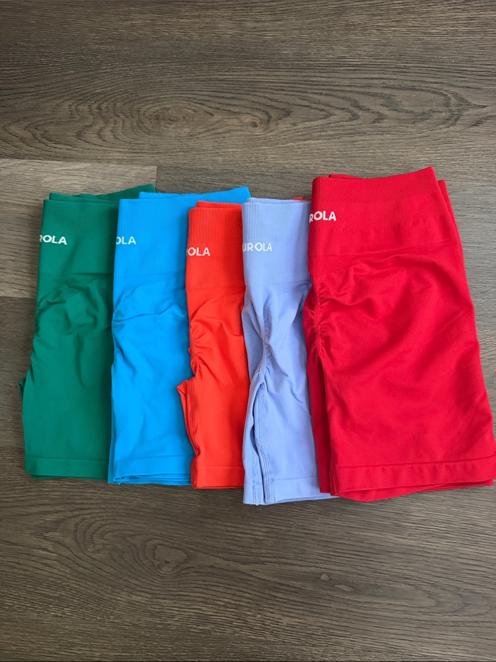 Women’s Athletic Bike Shorts - Red